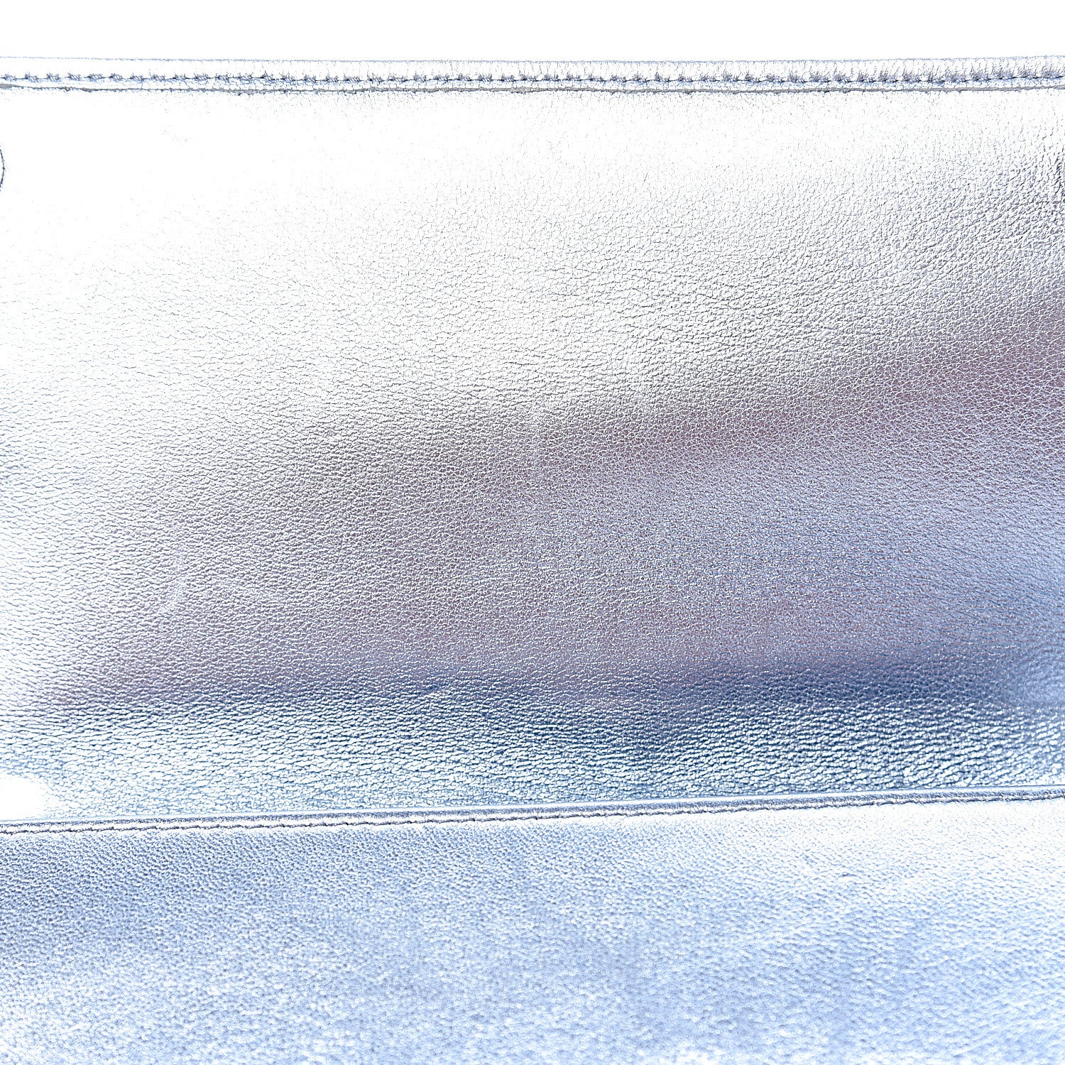 Prada Metallic Nappa Mini Impunture Diagramme Chain Crossbody Bag Pervinca Mordor 7 of 12