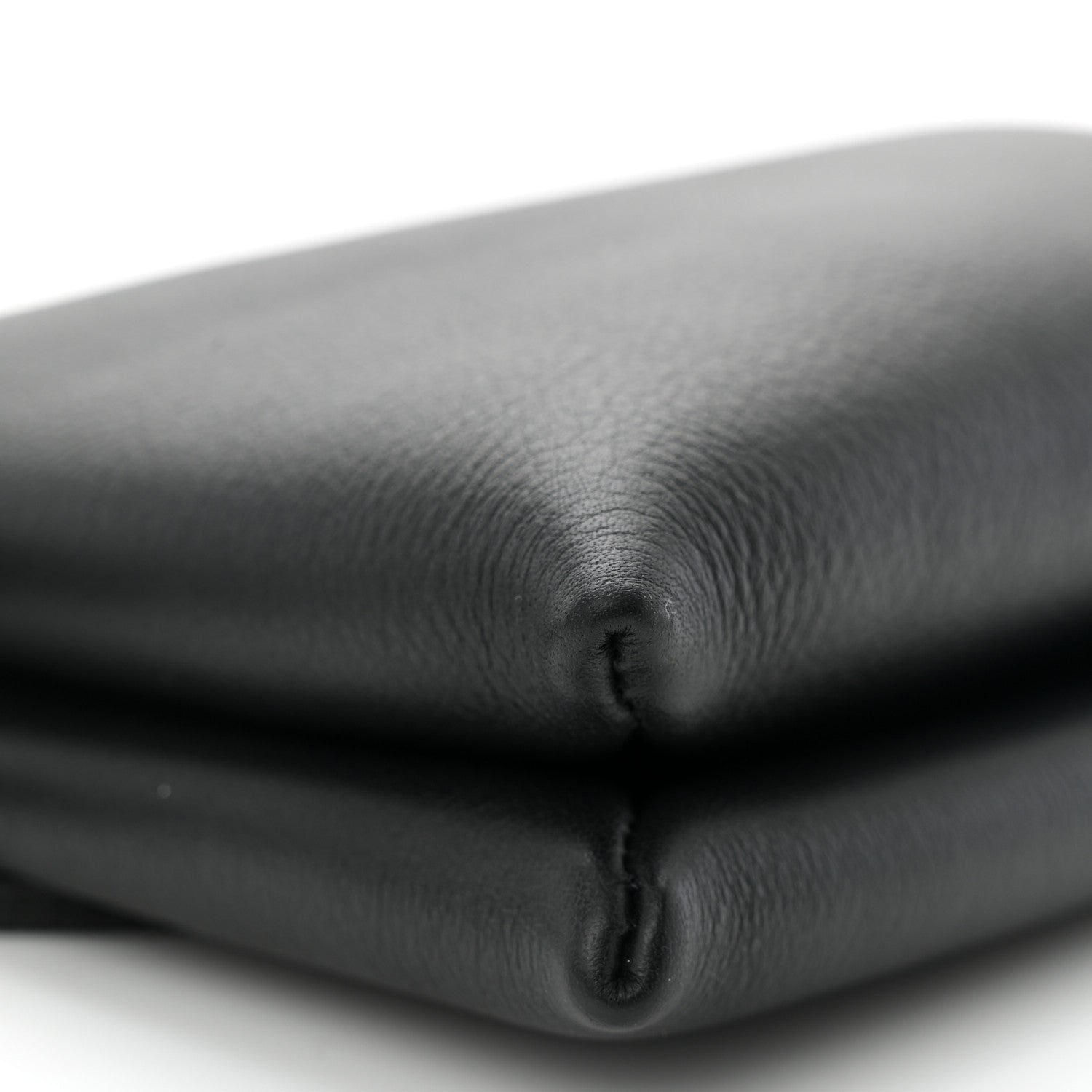 The Row Matte Grained Calfskin Mini Nu Twin Bag Black 8 of 9