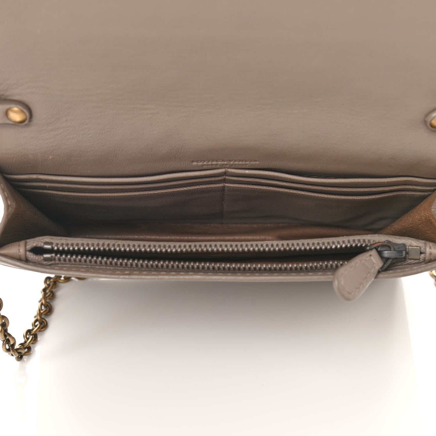 Bottega Veneta Nappa Intrecciato Chain Wallet Shadow 5 of 9