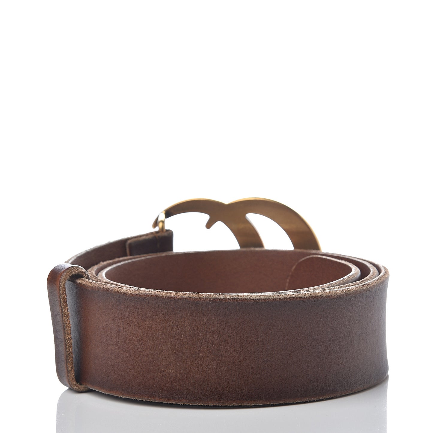 Faded Calfskin Double G 40mm Belt 80 32 Cuir