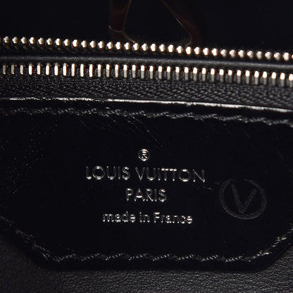 Louis Vuitton Taurillon Capucines MM Shiny Black 6 of 6