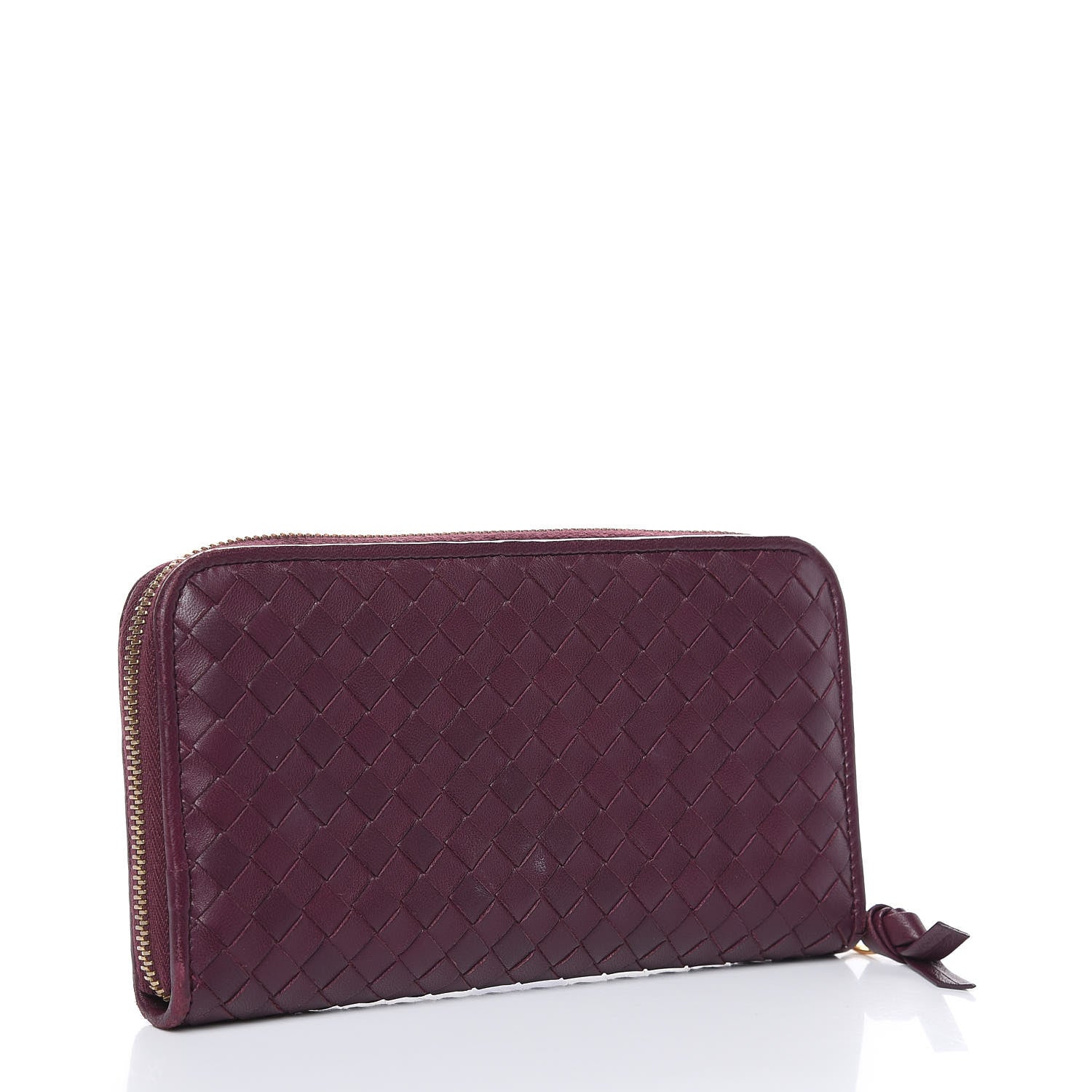 Bottega Veneta Nappa Intrecciato Zip Around Wallet Opera 3 of 13