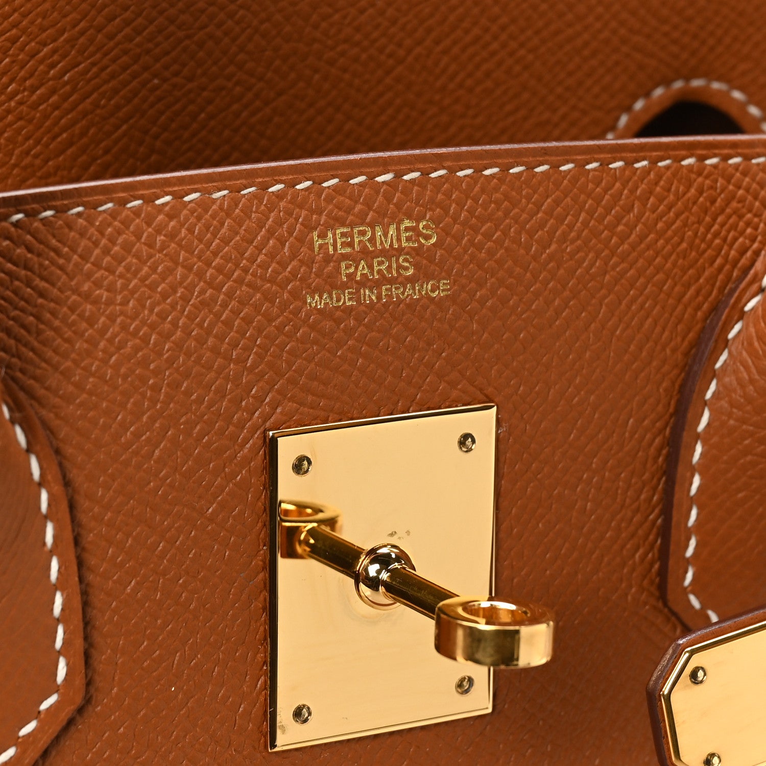 Hermes Epsom BIRKIN 30 Gold 6 of 10