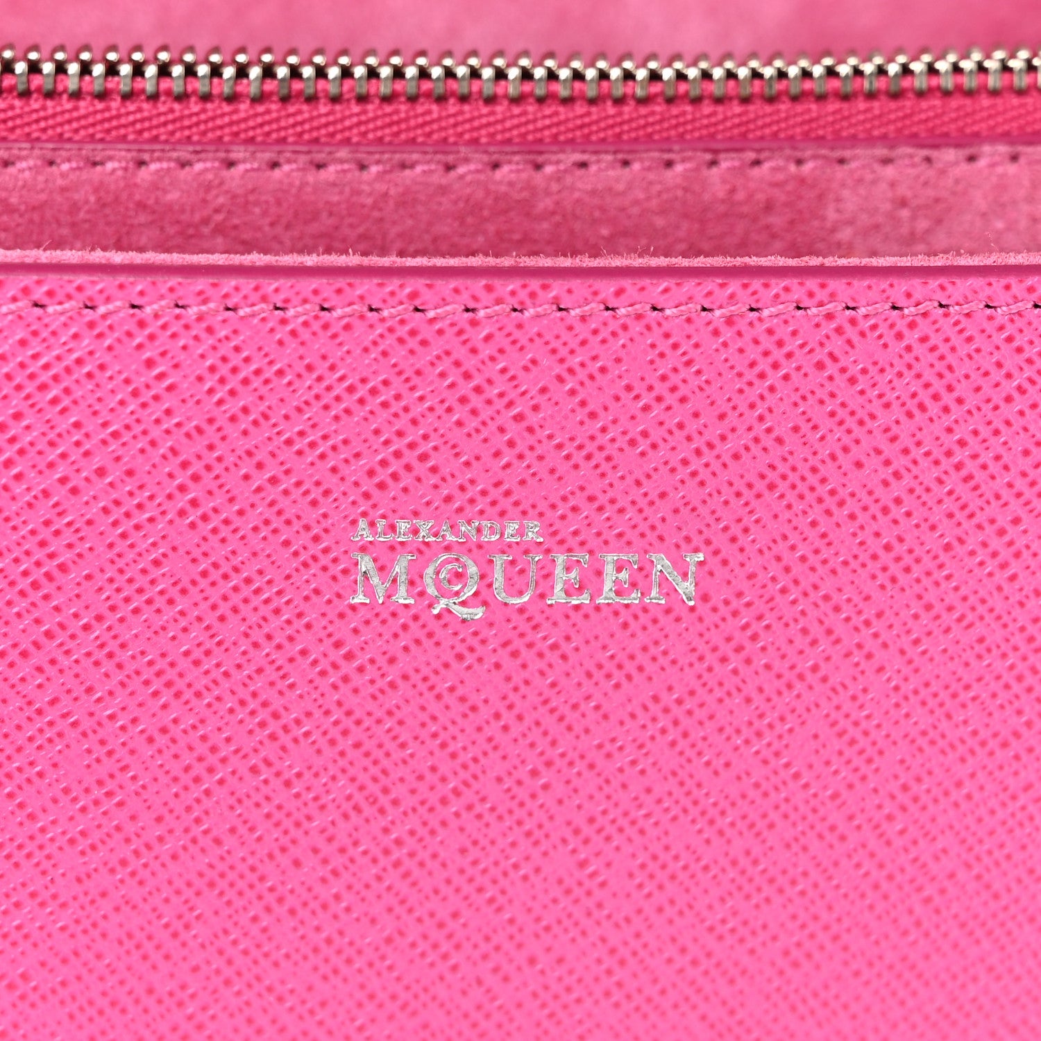Alexander McQueen Calfskin Heroine Chain Satchel Pink 6 of 12