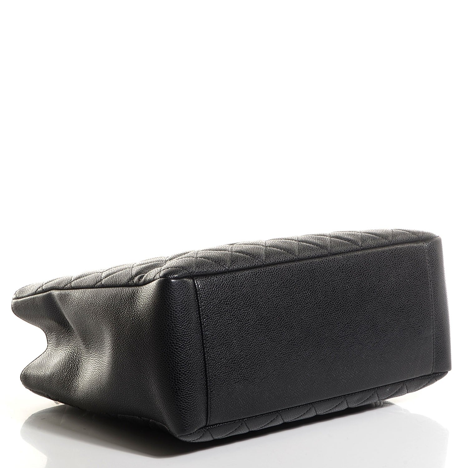 Chanel Caviar Grand Shopping Tote GST Black 4 of 8
