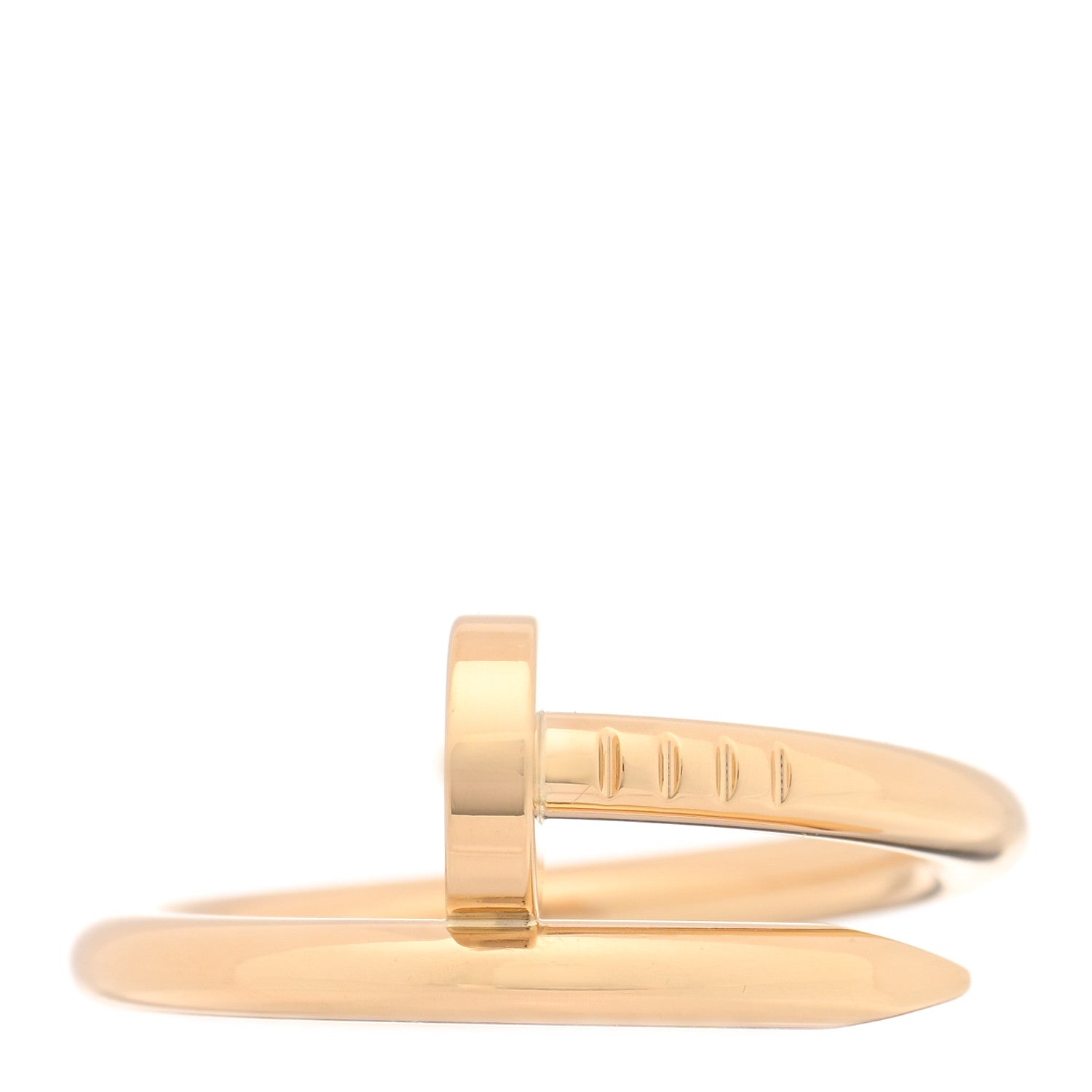 Cartier 18K Yellow Gold Juste Un Clou Ring 58 8.25 1 of 6