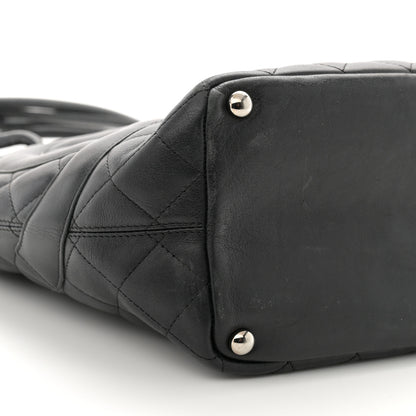 Chanel Calfskin Quilted Medium Cambon Tote Black 9 of 11