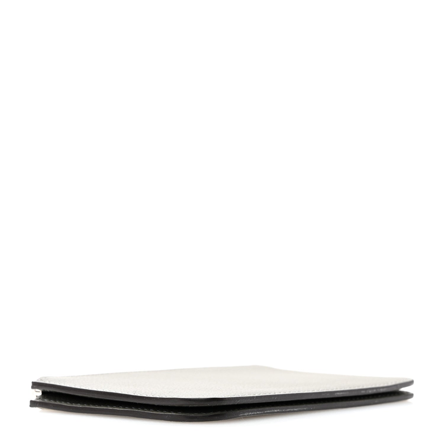 Hermes Evercolor Zipengo Chaine D'Ancre Card Holder Gris Meyer 4 of 9