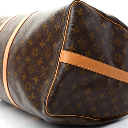 Louis Vuitton Monogram Keepall Bandouliere 55 6 of 9
