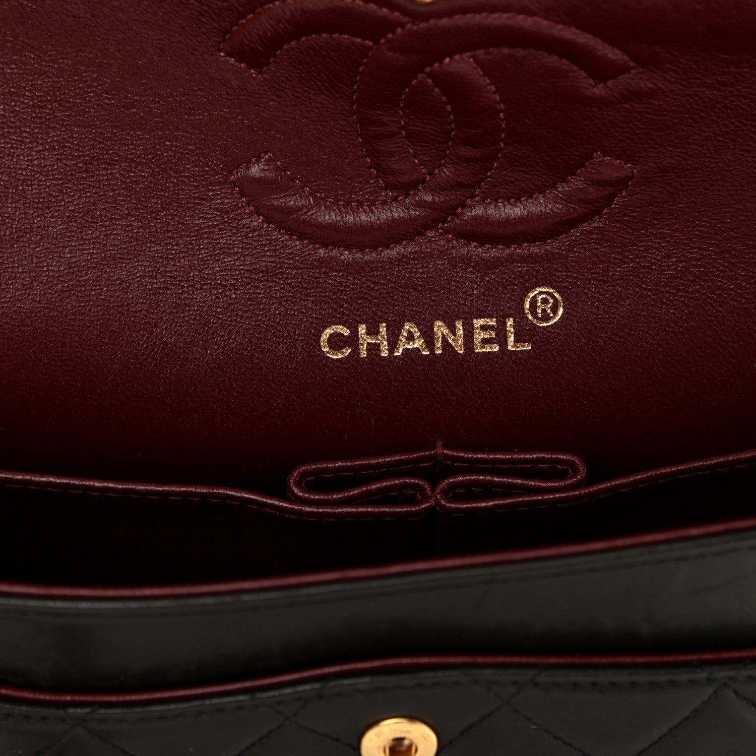 Chanel Lambskin Quilted Small Double Flap Black 5 of 8