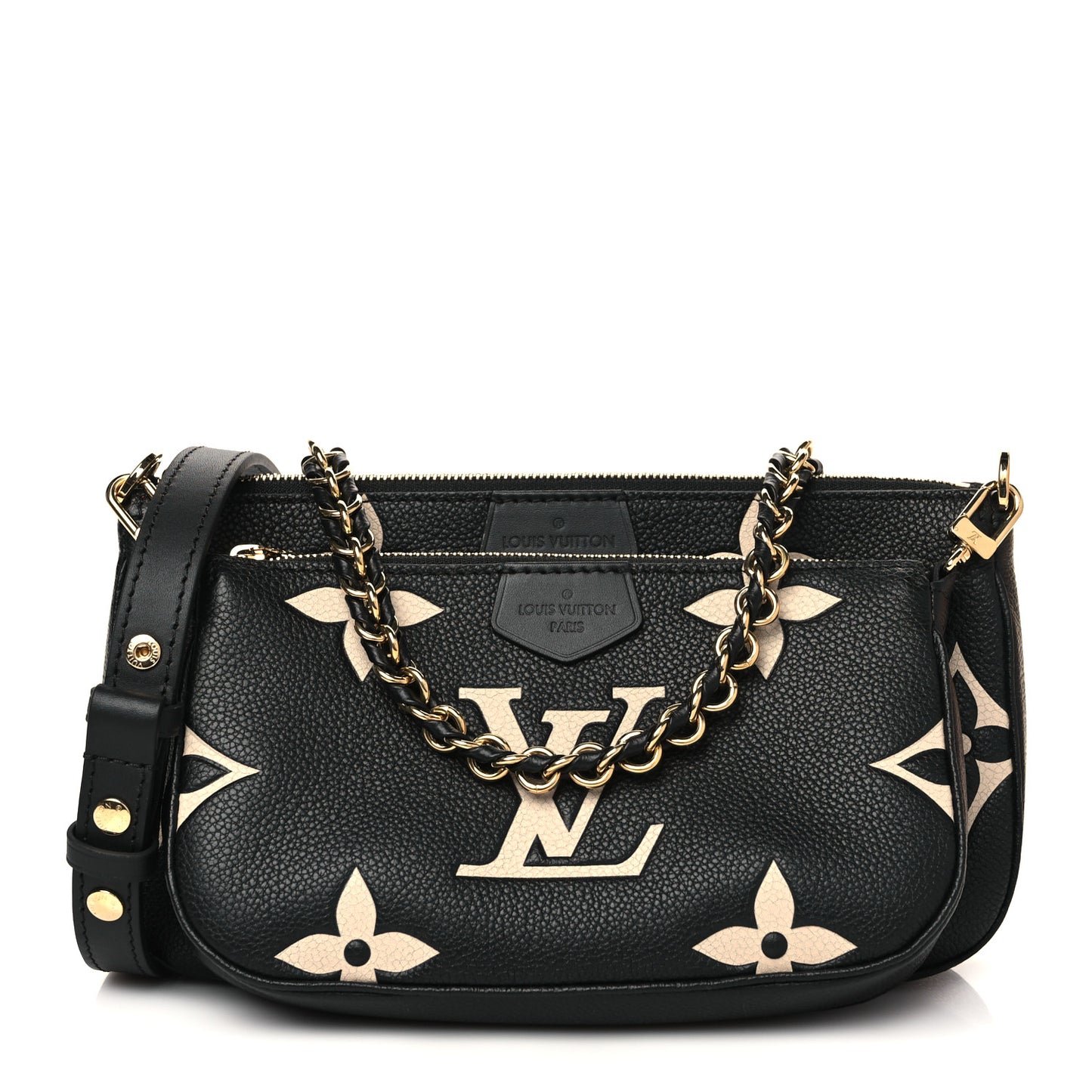 Empreinte Monogram Giant Multi Pochette Accessories Black Beige