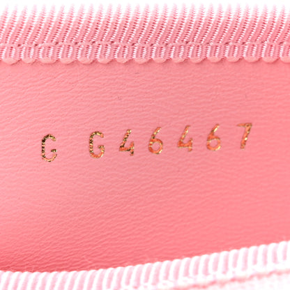 Chanel Fabric Grosgrain Mary Jane Flats 40 Light Pink Black 9 of 10