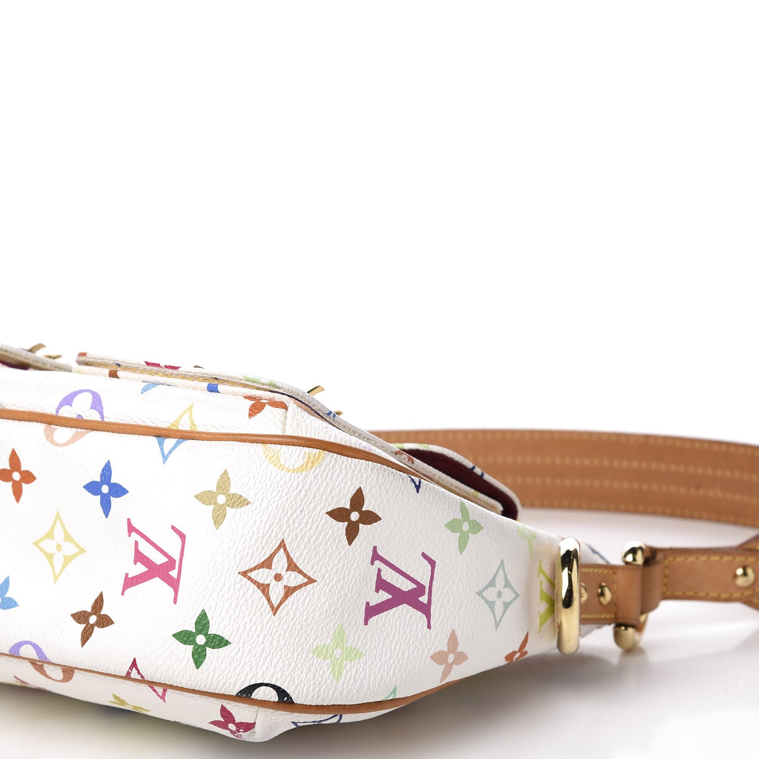Louis Vuitton Monogram Multicolor Lodge PM White 6 of 9