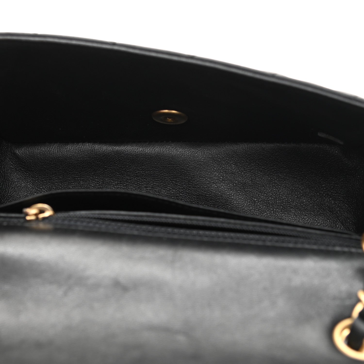 Chanel Lambskin Quilted Egyptian Amulet Mini Rectangular Flap Black 6 of 8