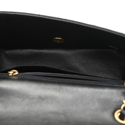 Chanel Lambskin Quilted Egyptian Amulet Mini Rectangular Flap Black 6 of 8