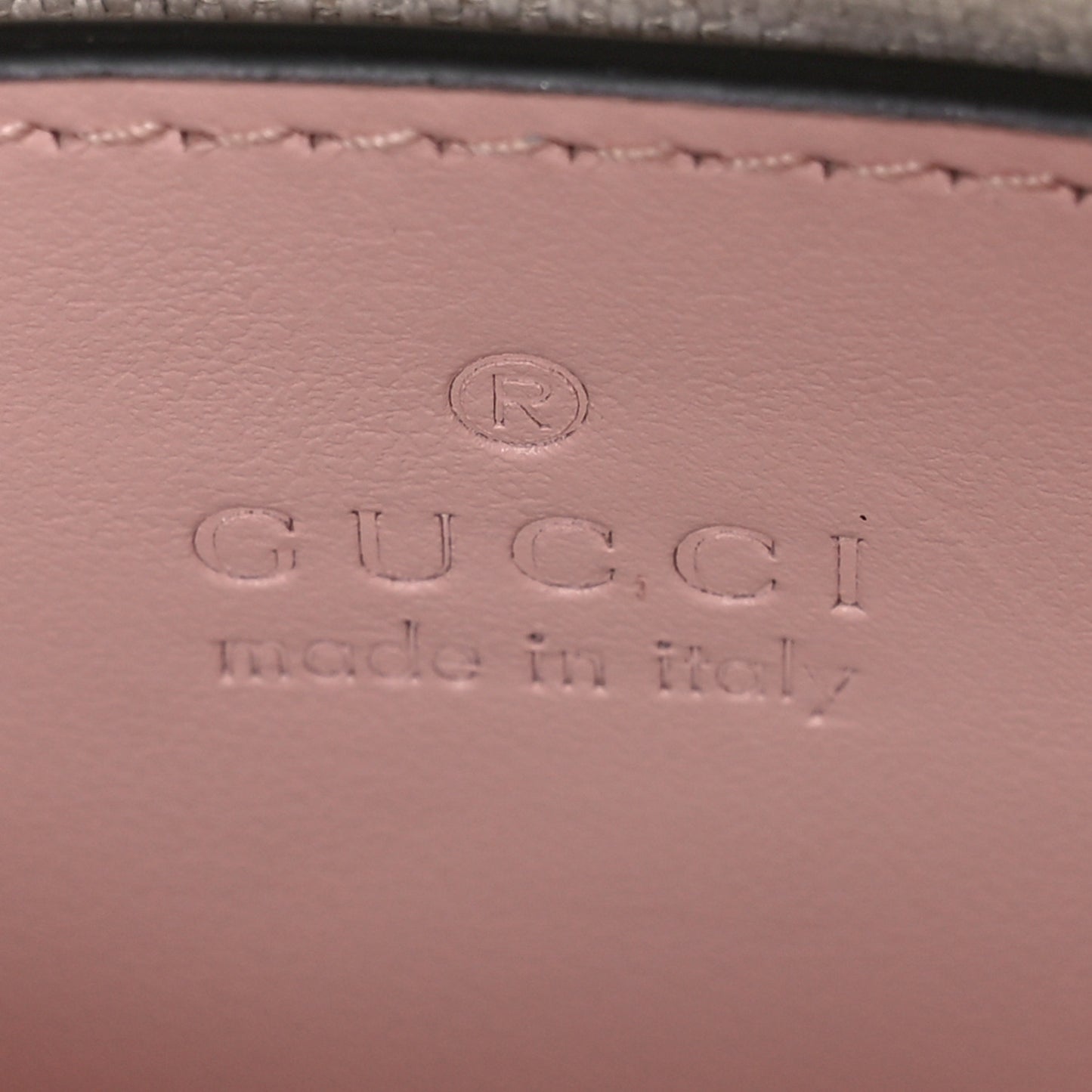 Calfskin GG Matelasse Chain Handbag Perfect Pink Natural
