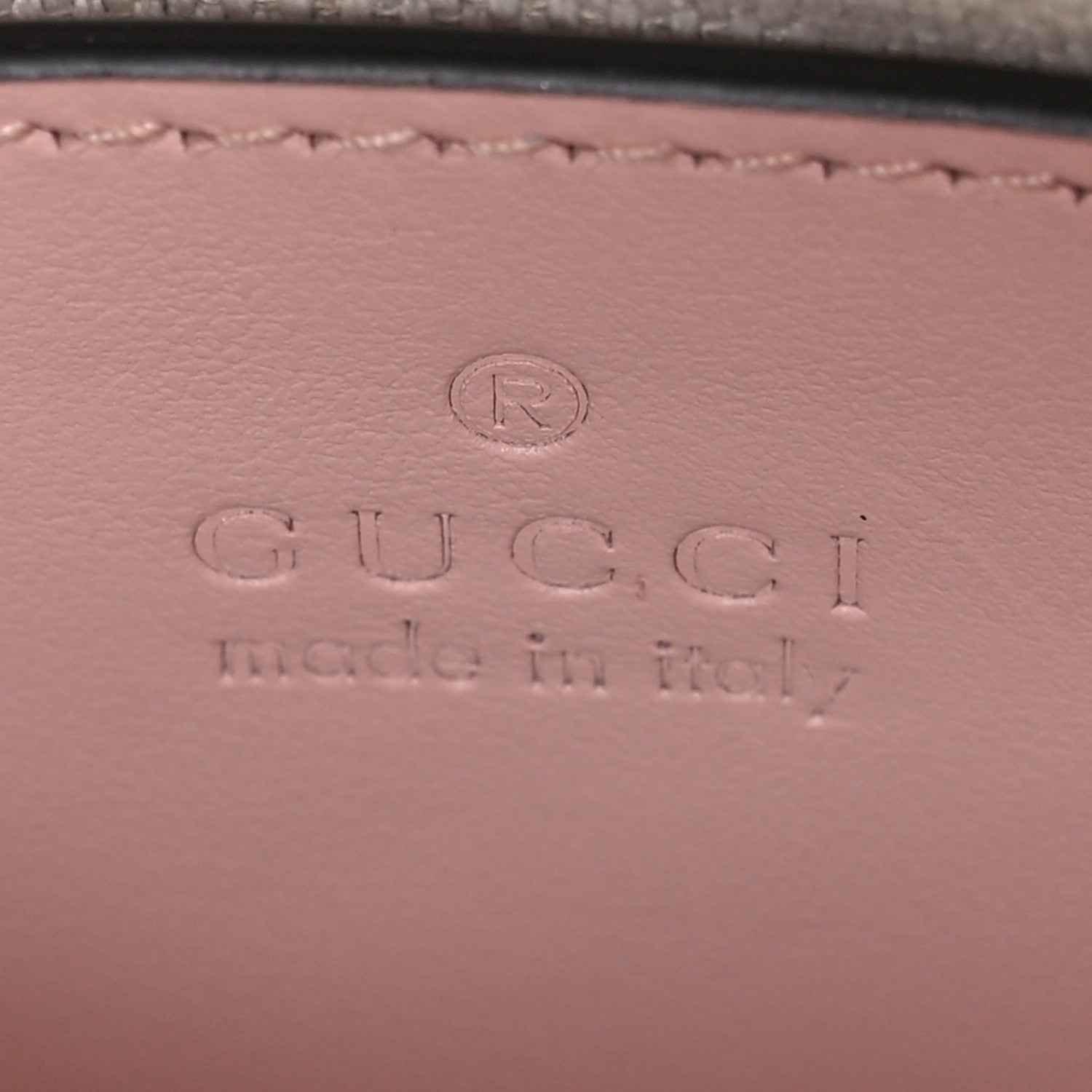 Gucci Calfskin GG Matelasse Chain Handbag Perfect Pink Natural 6 of 10