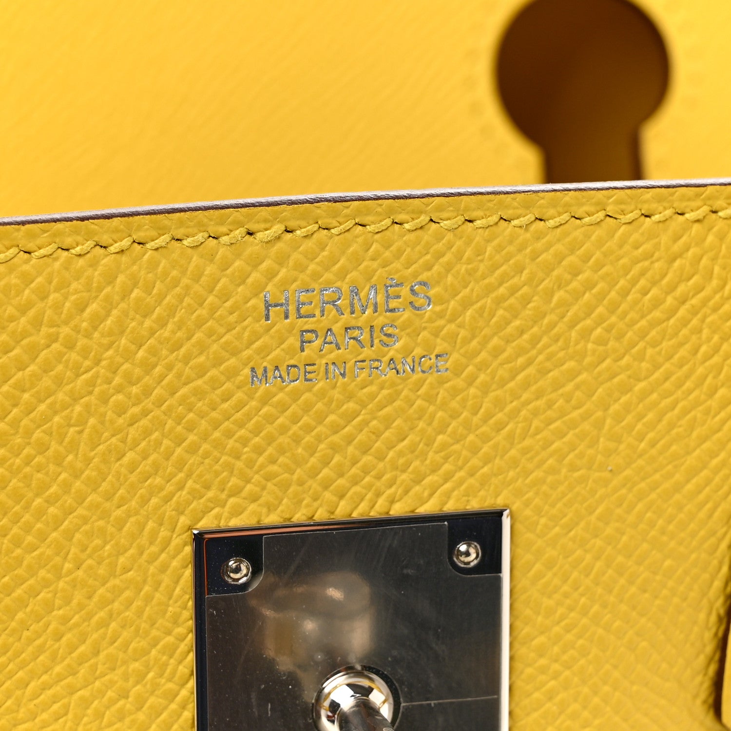 Hermes Epsom Birkin 30 Jaune De Naples 6 of 13