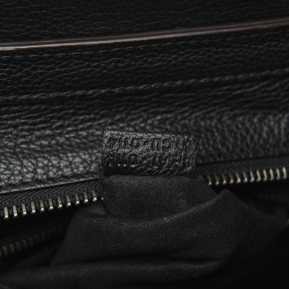 Celine Drummed Calfskin Micro Luggage Black 7 of 7