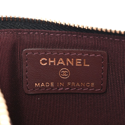 Chanel Caviar Quilted Classic Flat Wallet Pouch Black 6 of 9