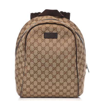 Gucci Monogram Travel Backpack Dark Brown 1 of 9
