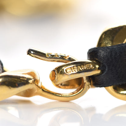 Chanel Lambskin Chain CC Belt Black Gold 5 of 5