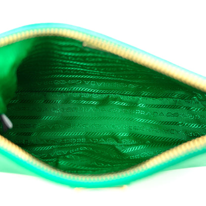 Prada Saffiano Lux Re-Edition 2005 Shoulder Bag Menta 5 of 10