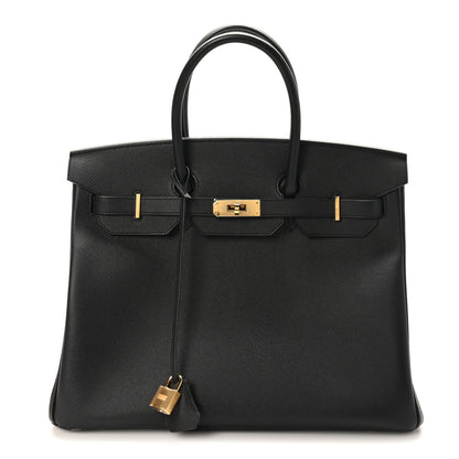 Hermes Epsom Birkin 35 Black 1 of 13