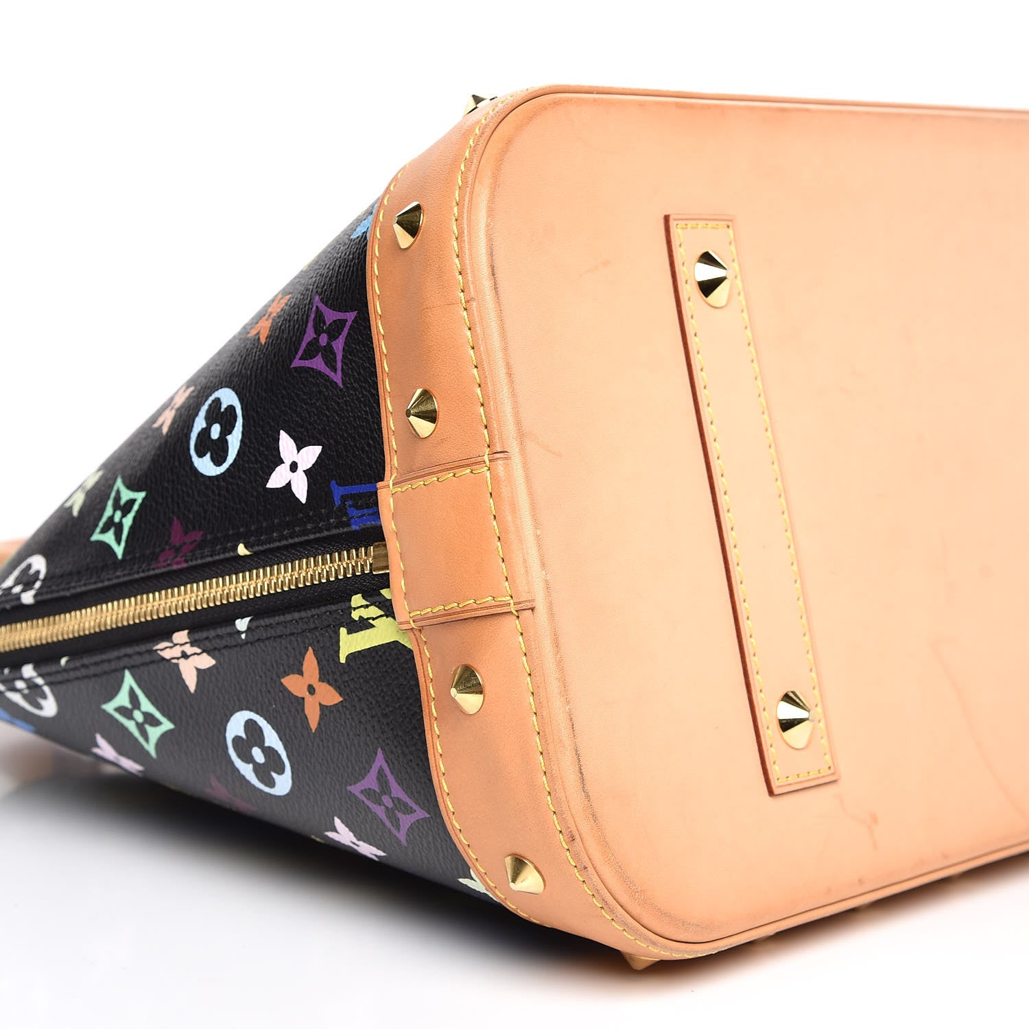 Louis Vuitton Monogram Multicolor Alma GM Black 9 of 15