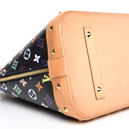 Louis Vuitton Monogram Multicolor Alma GM Black 9 of 15