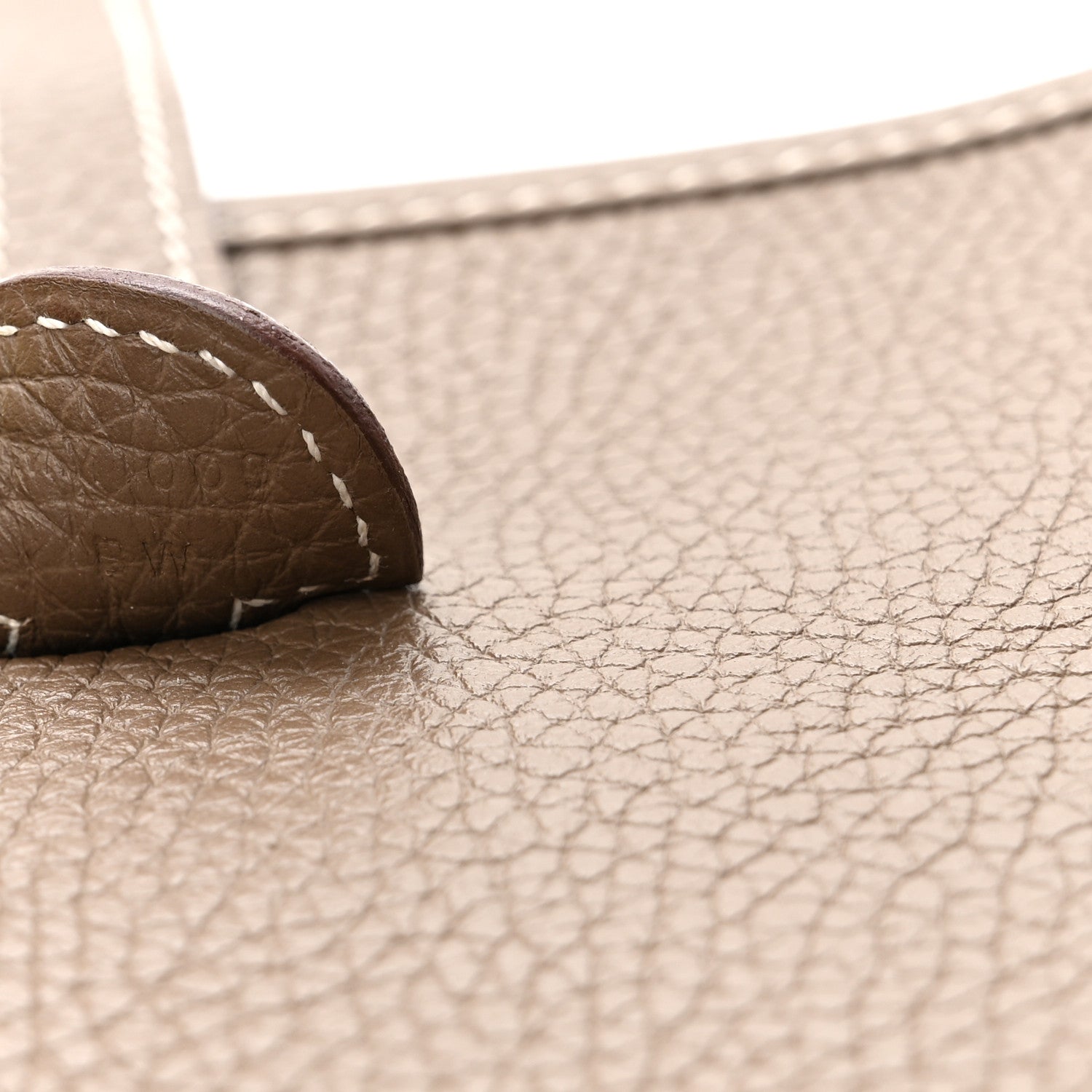 Hermes Taurillon Clemence EVELYNE III PM Etoupe 7 of 10