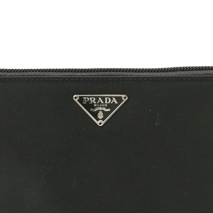 Prada Tessuto Nylon Zip Around Wallet Black 7 of 7
