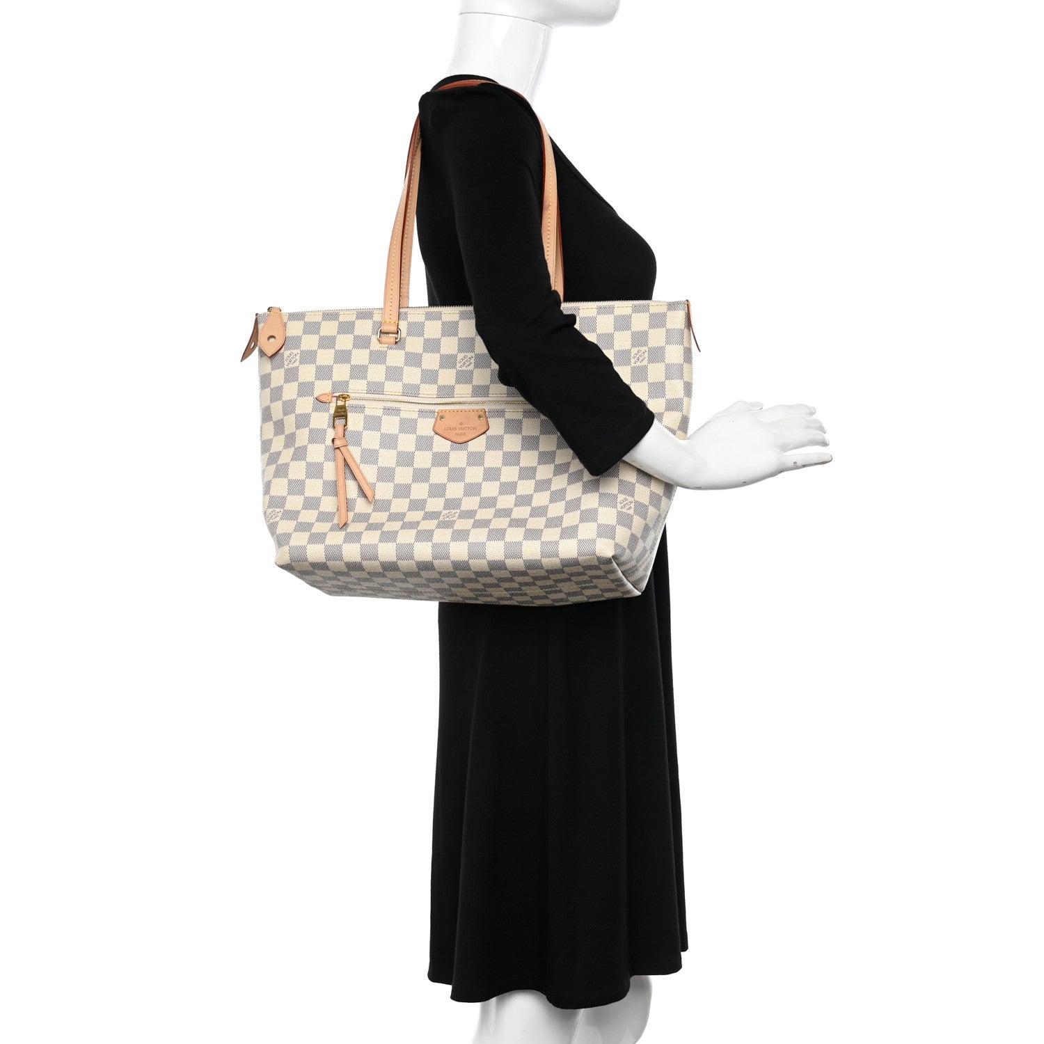 Louis Vuitton Damier Azur Iena MM 2 of 10