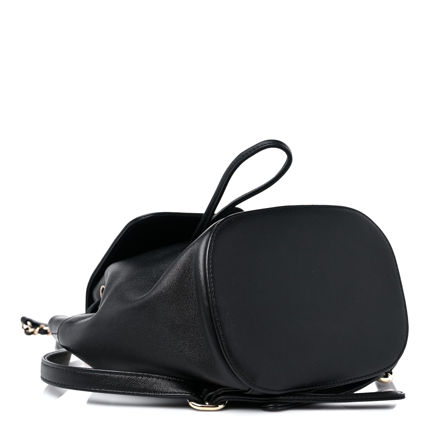 Chanel Lambskin CC Mania Backpack Black 4 of 13