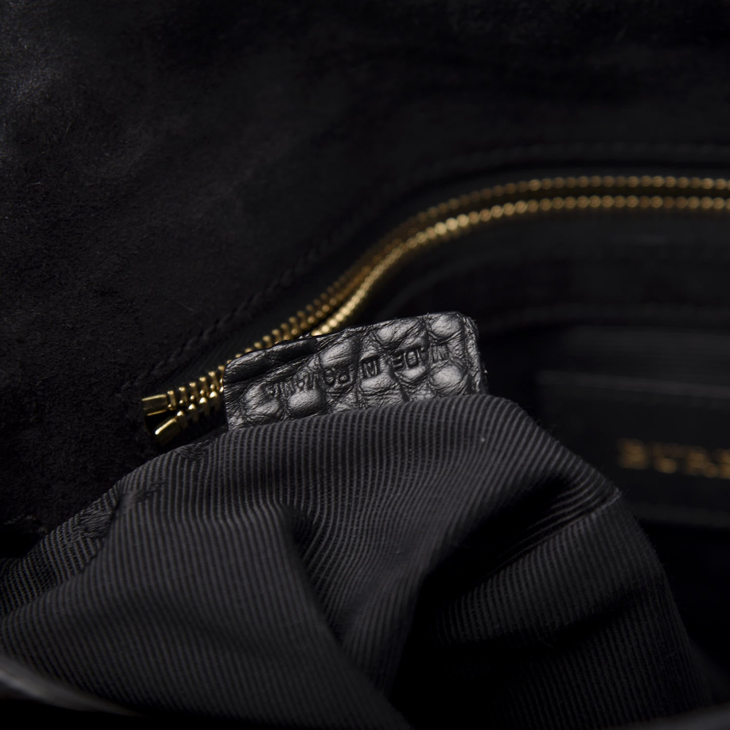 Burberry Signature Grain Medium Mildenhall Crossbody Bag Black 9 of 13
