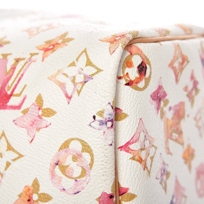 Louis Vuitton Watercolor Aquarelle Speedy 35 White 13 of 14