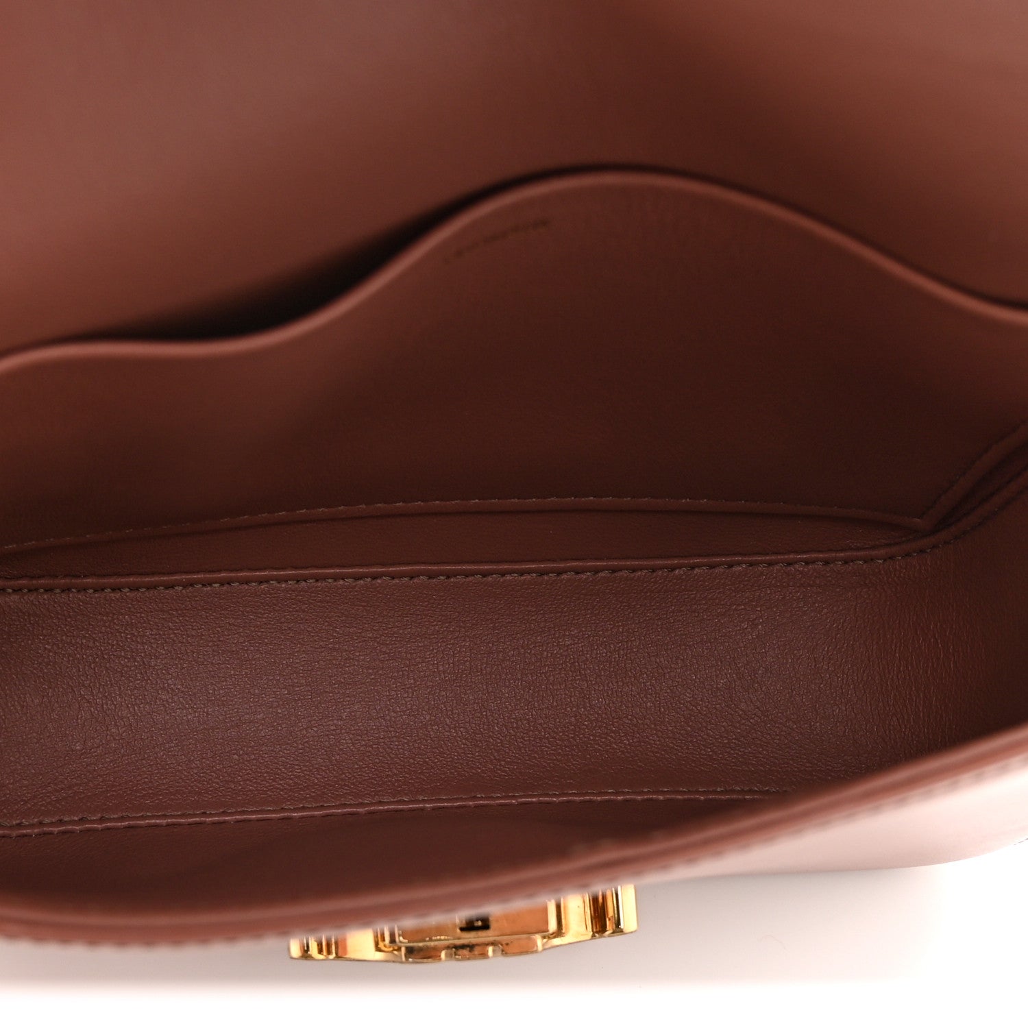 Celine Shiny Calfskin Teen Triomphe Pink 5 of 11