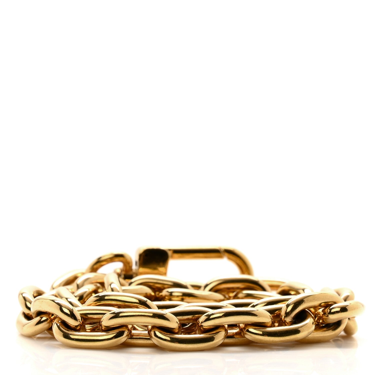 Louis Vuitton Short Chain Strap Gold 2 of 4
