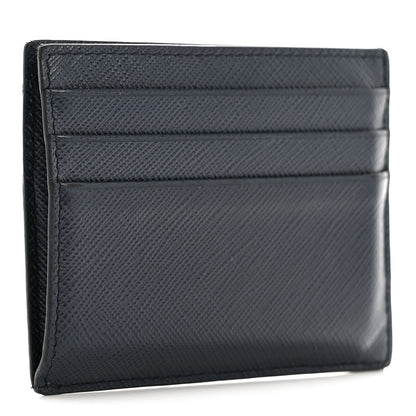 Prada Saffiano Card Holder Baltico 3 of 8