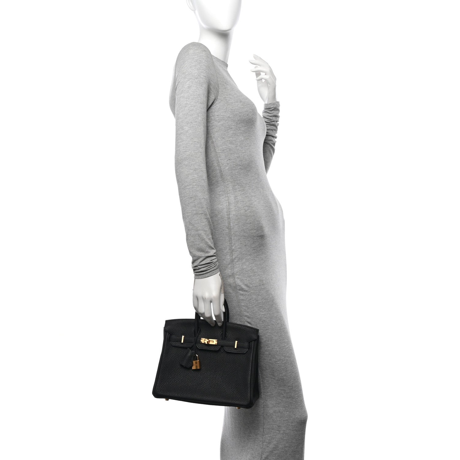 Hermes Togo Birkin 25 Black 2 of 11