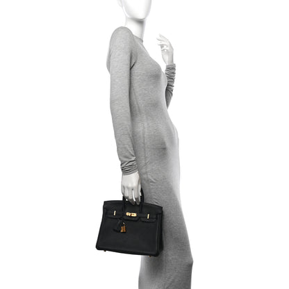 Hermes Togo Birkin 25 Black 2 of 11