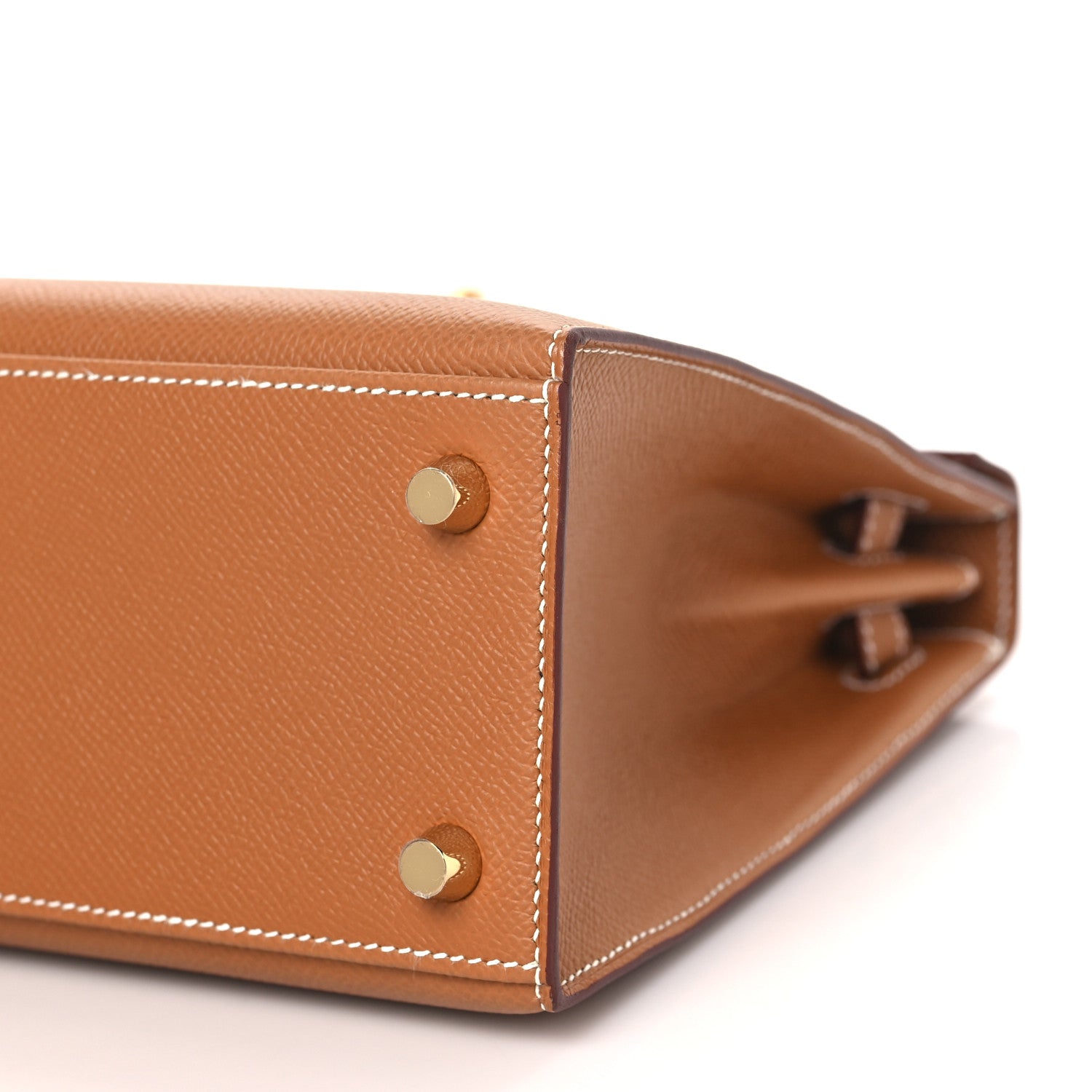 Hermes Epsom Kelly Sellier 25 Gold 9 of 10
