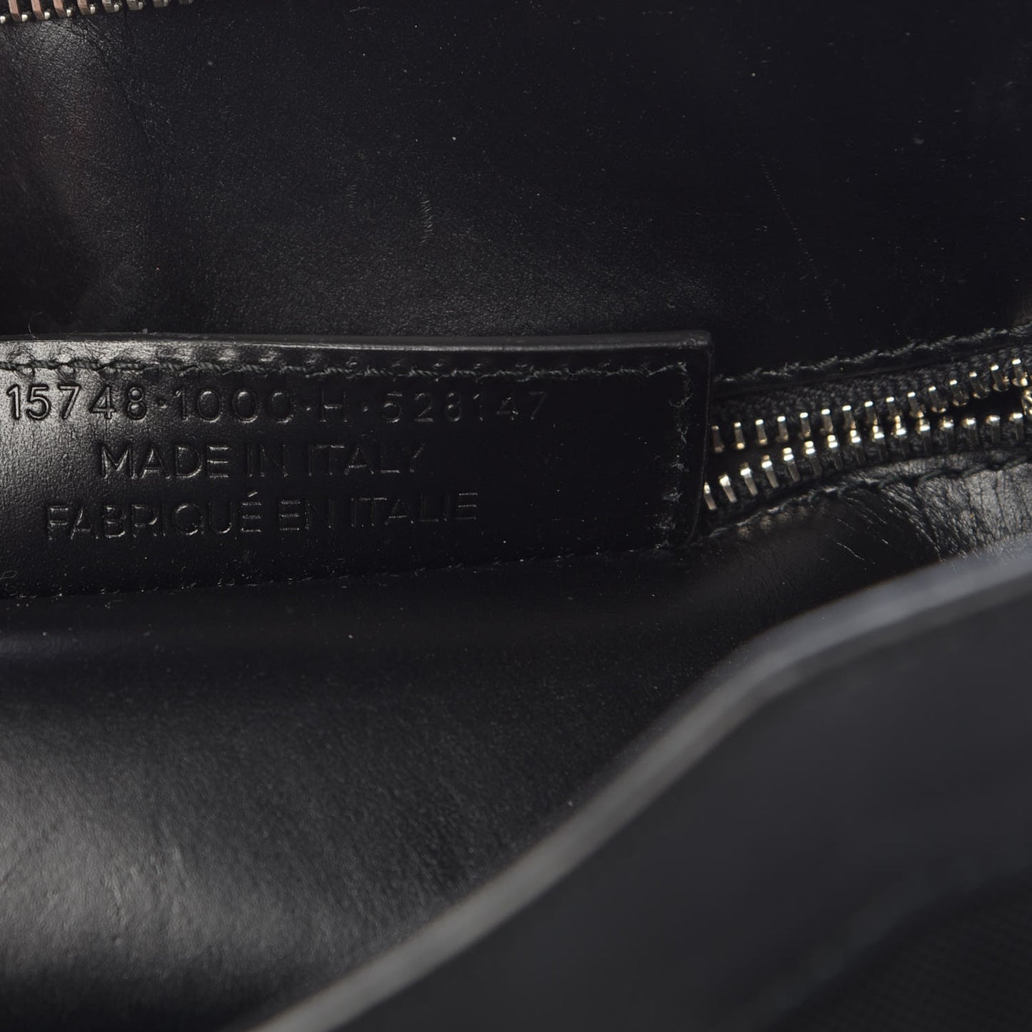 Mesh Calfskin Palladium Hardware City Black