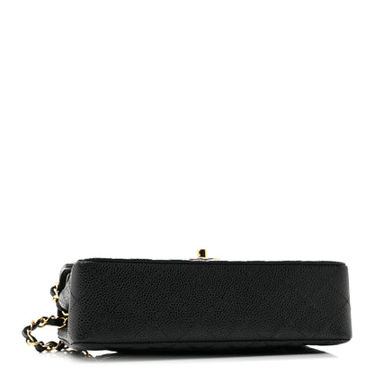 Chanel Caviar Quilted Small Double Flap Black 4 of 12
