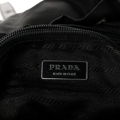 Prada Tessuto Nylon Vela Cinch Backpack Black 5 of 9