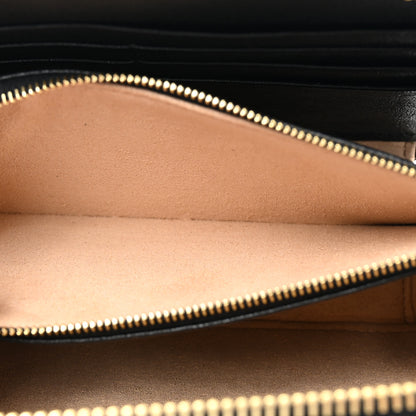 Gucci Wonka Grain Calfskin GG Monogram Star Embossed GG Top Handle Phone Case Black 6 of 10