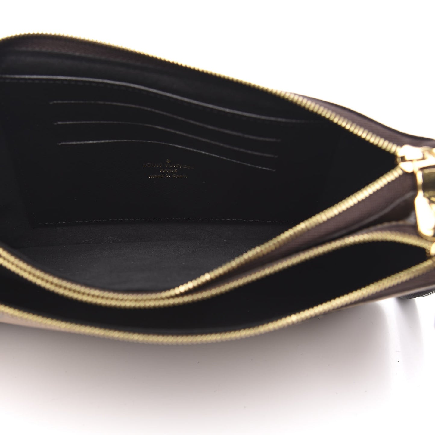 Reverse Monogram Giant Double Zip Pochette