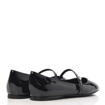 Louis Vuitton Patent Uniformes Ballet Flats 35.5 Black 4 of 13