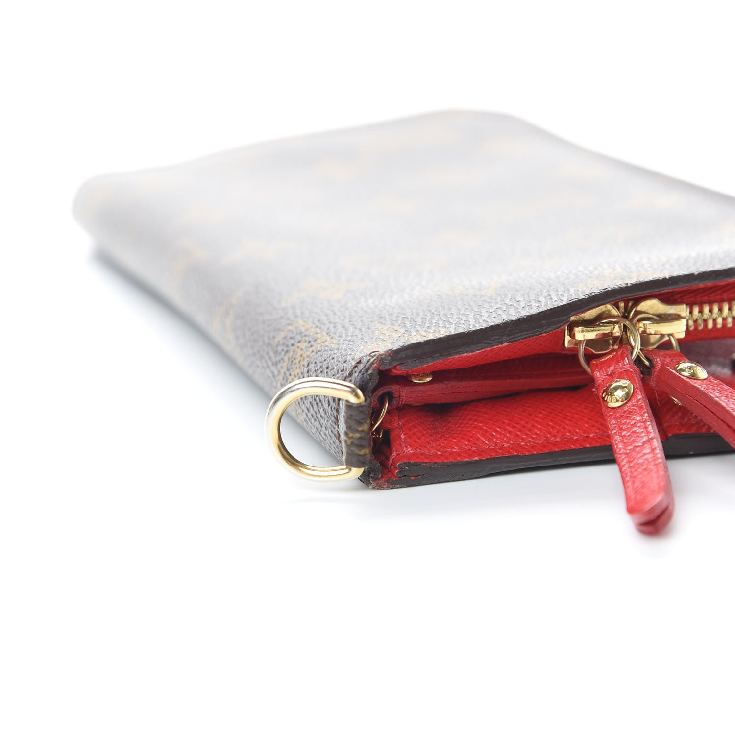 Louis Vuitton Monogram Insolite Wallet Red 11 of 14