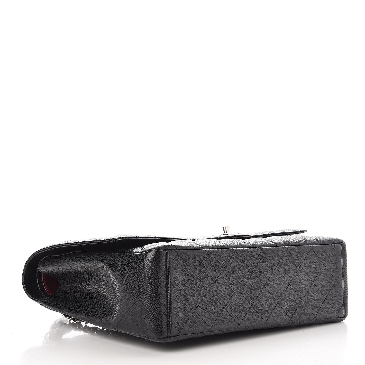 Chanel Caviar Quilted Maxi Double Flap Black 5 of 9